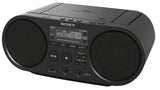 Sony Zs-PS50 Black Portable Cd Boombox Player Digital Tuner Am/FM Radio USB Playback and Audio Input Mega Bass Reflex Stereo Sound System - ZSPS50BLK Pie's Variety Store