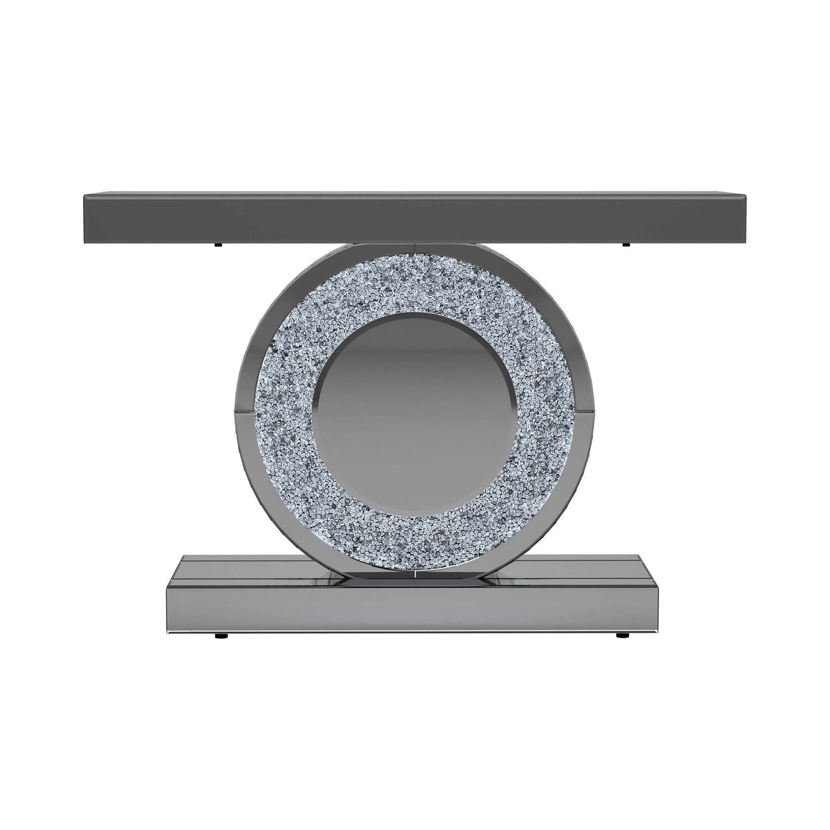 Rectangular Console Table Silver - 951745 Pie's Variety Store