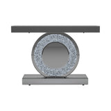 Rectangular Console Table Silver - 951745 Pie's Variety Store