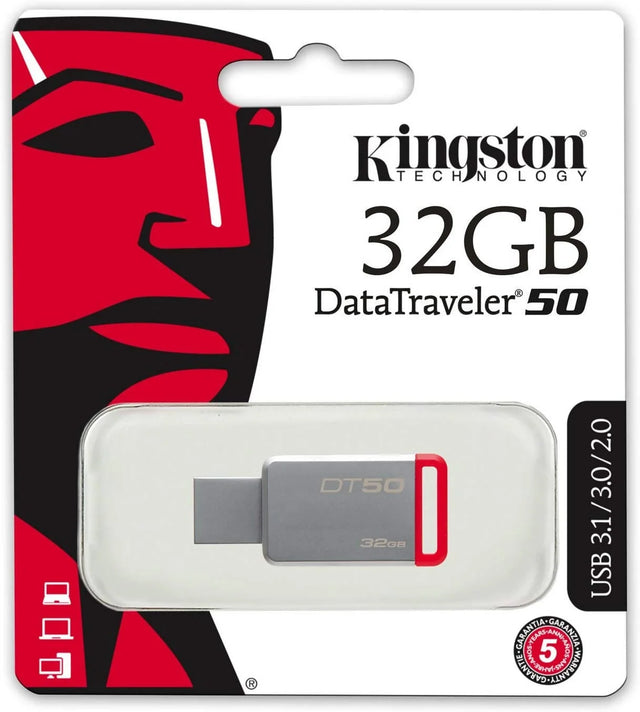 Kingston 32gb Usb Flashdrive-DT50 Hannah Frederick