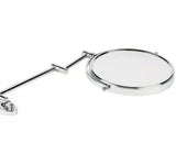 Conair 8" Diameter Wall Mount Mirror adjusts to any angle for easy viewing