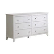 Selena 6-Drawer Dresser White - 400233 Pie's Variety Store
