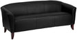 HERCULES Imperial Series Black LeatherSoft Sofa - 111-3-BK-GG Pie's Variety Store