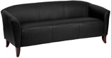 HERCULES Imperial Series Black LeatherSoft Sofa - 111-3-BK-GG Pie's Variety Store