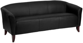 HERCULES Imperial Series Black LeatherSoft Sofa - 111-3-BK-GG Pie's Variety Store