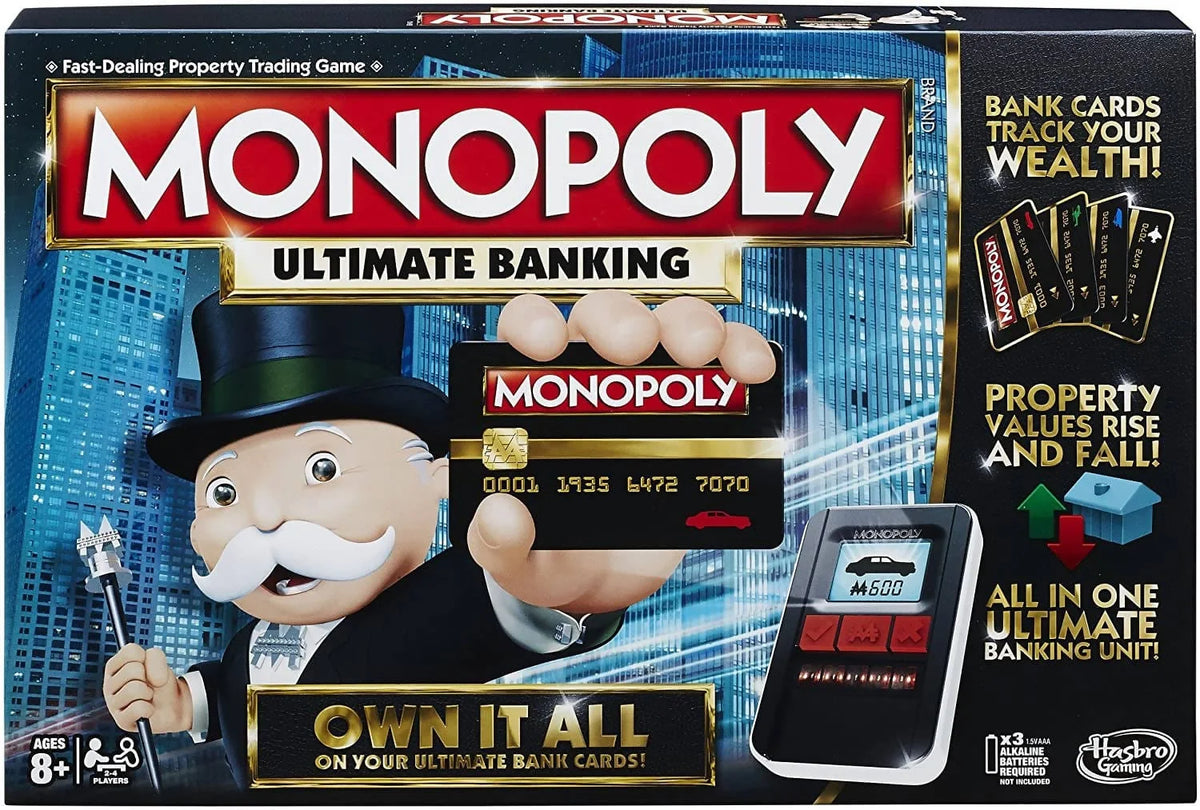 Hasbro Monopoly Ultimate Banking Board Game - 1115B6677000 Pie's Variety Store