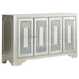 4-Door Accent Cabinet Smoke And Champagne - 953487 Pie's Variety Store