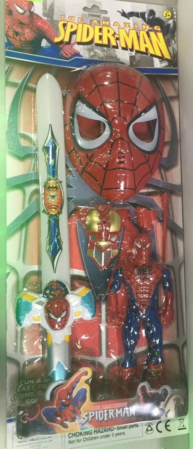 The Amazing Spiderman Mask & Sword -389A Hannah Frederick