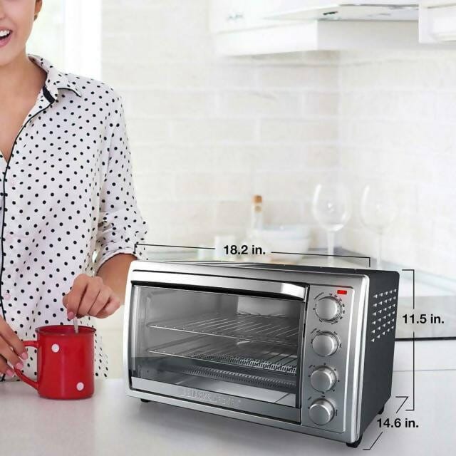 Black and Decker Rotisserie Toaster Oven - TO4314 Pie's Variety Store