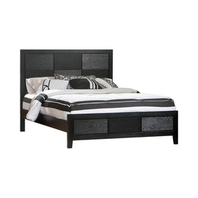 Grove Eastern King Panel Bed Black - 201651KE Pie's Variety Store