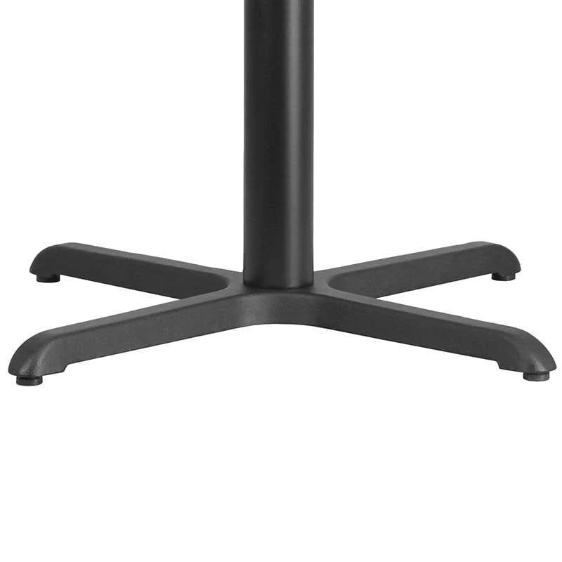 30'' x 30'' Restaurant Table X-Base with 3'' Dia. Table Height Column [XU-T3030-GG] Fl Furniture