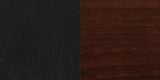 Darby Series Slat Back Walnut Wood Restaurant Chair - Black Vinyl Seat [XU-DG-W0108-WAL-BLKV-GG] Pie's Variety Store