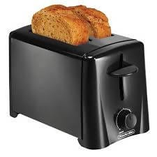 Proctor Silex Toaster 2 Slice Black - 22612 Pie's Variety Store