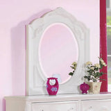 Caroline Twin Upholstered Storage Bed Pink And White 4PC Set - SET4PC400721T Pie's Variety Store