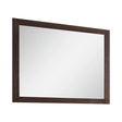 Madison Rectangular Mirror Dark Merlot - 204884 Pie's Variety Store