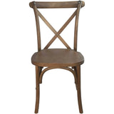 Advantage Dark Driftwood X-Back Chair [X-BACK-BURDRIFT] Pie's Variety Store