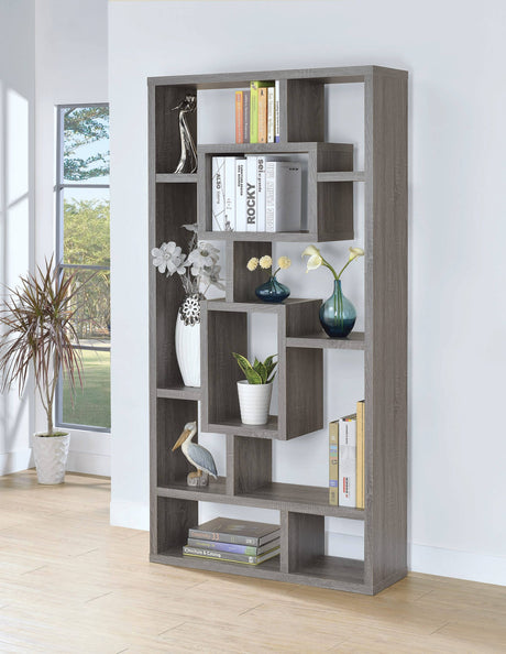 10-Shelf Bookcase White - 800157 Pie's Variety Store