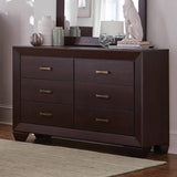 Kauffman Queen Storage Bed Dark Cocoa 4PC Set - SET4PC204390Q Pie's Variety Store