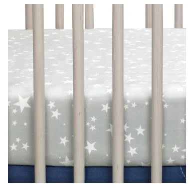LAMBS & IVY  Milky Way 4pc Crib Bedding Set This nursery baby crib bedding collection is perfect for any little astronaut baby boy or girl. LAMBS&IVY-3004 | Model# 730004V ebuystt