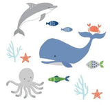Lambs & Ivy Ocean Blue 4pc Crib Bedding Set Approved by kids. As mothers