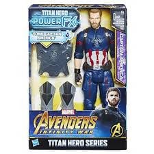 Marvel Avengers: Infinity War Titan Hero Power FX Captain America - PN00019672 Pie's Variety Store
