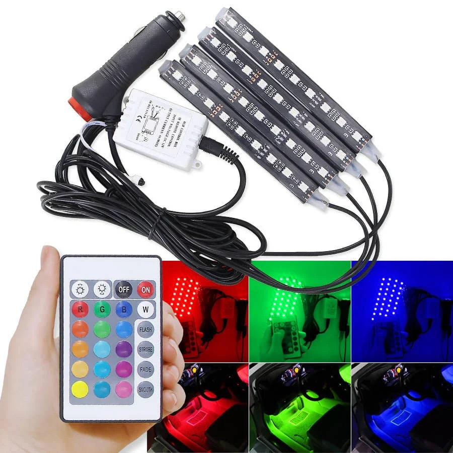 Car LED Strips Lights Interior Light Kit