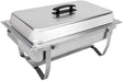 Sterno Chafting Dish 8 Qt The Sterno products foldable frame buffet chafer set is the perfect choice for catering and food service-831012 Hannah Frederick