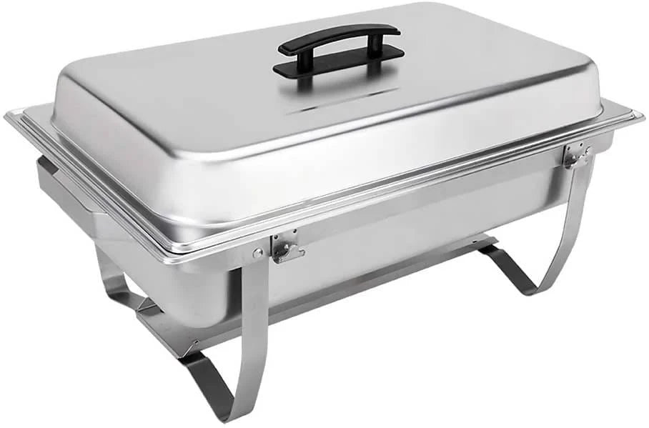 Sterno Chafting Dish 8 Qt The Sterno products foldable frame buffet chafer set is the perfect choice for catering and food service-831012 Hannah Frederick