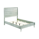 Ramon Full Panel Bed Metallic Sterling - 222701F Pie's Variety Store