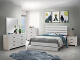 Marion Queen Panel Bed Coastal White - 207051Q Pie's Variety Store
