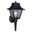 Westinghouse 1 Light Exterior Hi-Impact Polycarbonate Wall Lantern Light Fixture with Removable Tail 