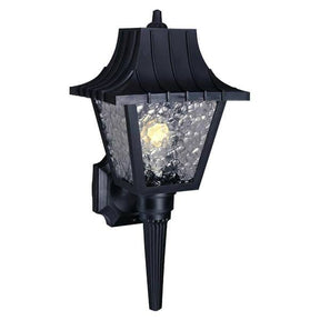 Westinghouse 1 Light Exterior Hi-Impact Polycarbonate Wall Lantern Light Fixture with Removable Tail 