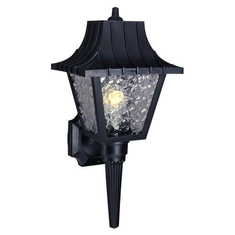 Westinghouse 1 Light Exterior Hi-Impact Polycarbonate Wall Lantern Light Fixture with Removable Tail 