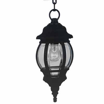 Westinghouse Exterior Pendant Black E27 Pendant Light Hanging Lamp MES