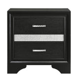 Miranda Queen 2-Drawer Storage Bed Black 4PC Set - SET4PC206361Q Pie's Variety Store