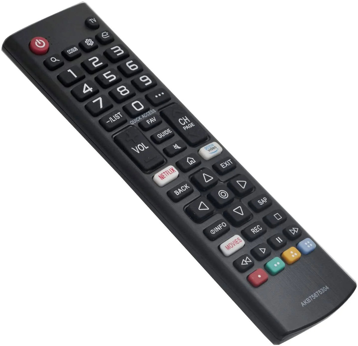 Replacement Remote Control AKB75675304 for LG Smart TV - AKB75675304 Pie's Variety Store
