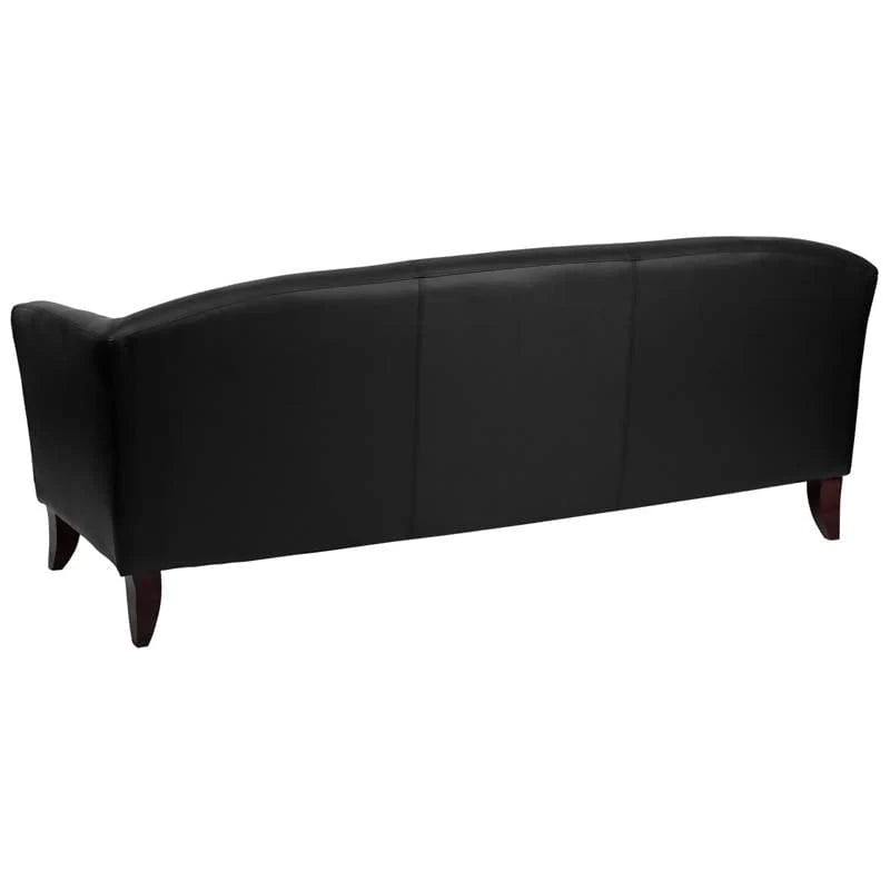 HERCULES Imperial Series Black LeatherSoft Sofa - 111-3-BK-GG Pie's Variety Store