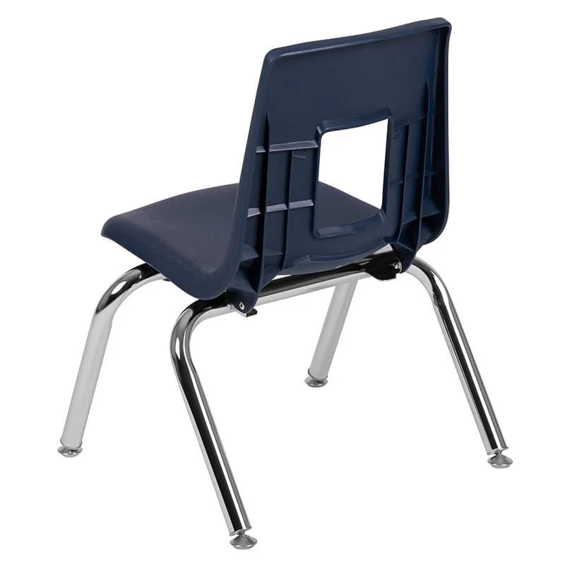 Advantage Black Student Stack School Chair - 12-inch [ADV-SSC-12BLK] Pie's Variety Store