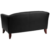HERCULES Imperial Series Black LeatherSoft Loveseat - 111-2-BK-GG Pie's Variety Store