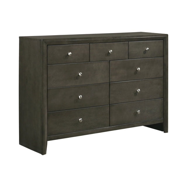 Serenity 9-Drawer Dresser Mod Grey - 215843 Pie's Variety Store