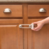 SAFETY 1ST  Cabinet Slide Lock 1 Pk: Help to keep your curious crawler from accessing an off-limit side by side cabinet with a sturdy Cabinet Slide Lock - 1100050 ebuystt