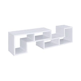 Convertible TV Console And Bookcase Cappuccino - 800329 Pie's Variety Store