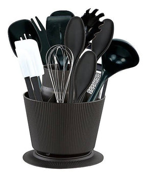 Diamond Home 14 piece Kitchen Utensil Set with revolving Caddy - DH - 10163 Elegant AccScents
