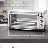 BLACK+DECKER Extra Wide Crisp ‘N Bake Air Fry Toaster Oven - 05087582388 Pie's Variety Store