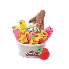 Play-Doh Kitchen Creations Roolzies Ice Cream Set - 630509861019 Pie's Variety Store