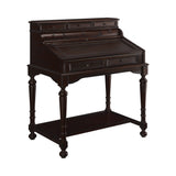 Milo 10-Drawer Secretary Desk Warm Brown - 800772 Pie's Variety Store