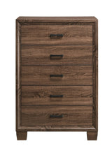 Brandon 5-Drawer Chest Medium Warm Brown - 205325 Pie's Variety Store