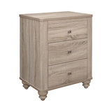 Wenham Queen Panel Bed Natural Oak 4PC Set - SET4PC205461Q Pie's Variety Store