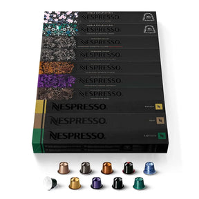 Nespresso OriginalLine Ispirazione Medium Roast Espresso Coffee Capsules Variety Pack (100 Count) allows you to explore the rich tastes of some of our most popular coffees for the Nespresso Original Line system - NES-205 Elegant AccScents