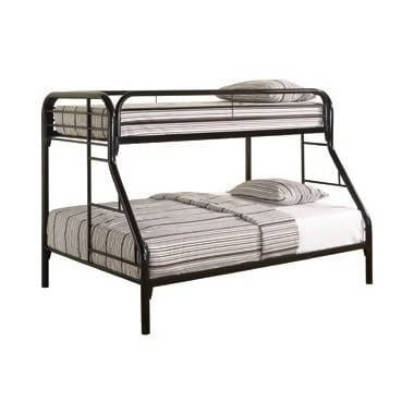 Morgan Twin Over Full Bunk Bed Black - 2258K A-Z Store Nadia